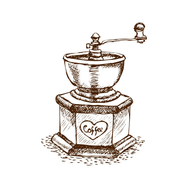 1,700+ Old Coffee Grinder Stock Illustrations, Royalty-Free Vector