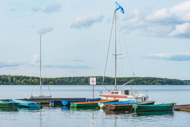 istock Boats by the pier. 1403244994