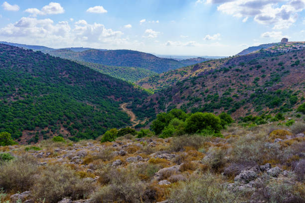 istock Galilee landscape and the Hilazon valley, in Karmie 1403247373