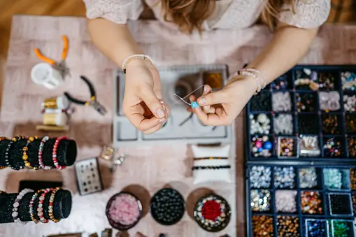 Learn beading with us: Trying your handiwork 