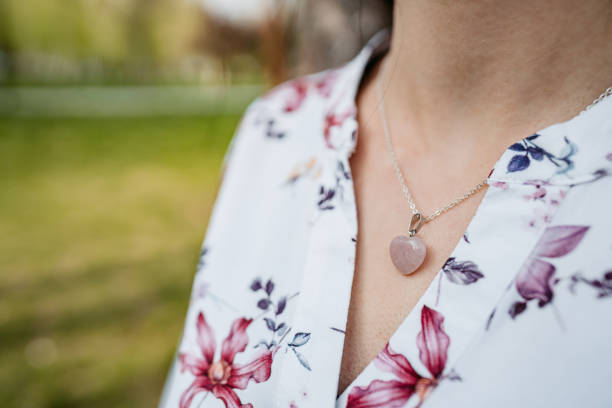 istock Close-up Of A Young Woman's Necklace 1403251188
