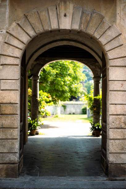 istock Arched passage in an old town 1403252214