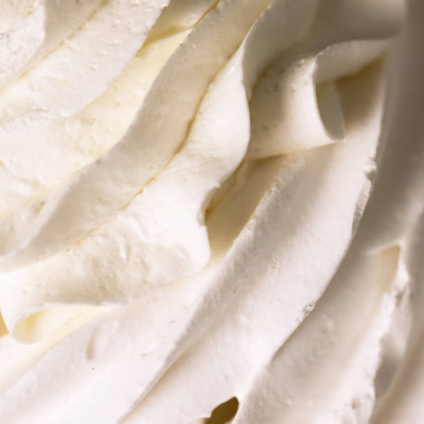 istock Close Up of a White Whipped or Sour Cream Square 1403264680