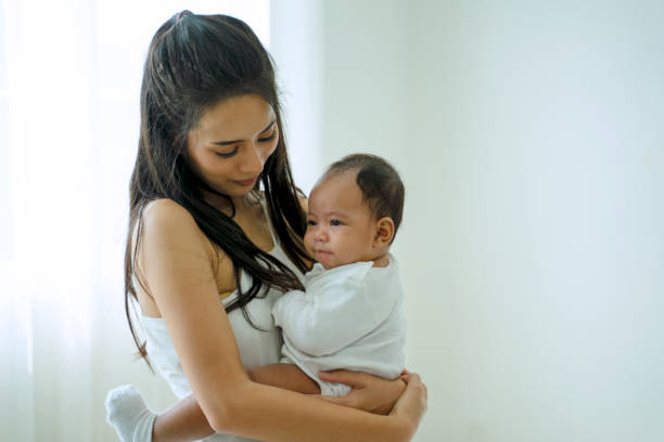 istock Mother is take care her daughter. 1403267300