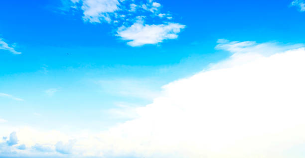 istock white clouds on Cloudy blue sky abstract nature  background 1403292553