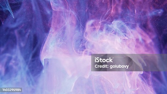 istock iridescent glow background neon glitter fluid ice 1403295984