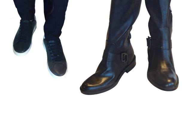 istock men's sneakers and women's ankle boots- 1403296592
