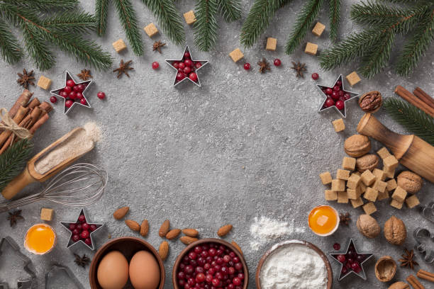 istock Ingredients for Christmas and New Year 2022 baking 1403296731