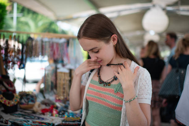 istock Young woman traveling in Turkey 1403297603