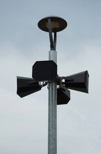 istock Voice pole in istiqlal mosque courtyard 1403300261