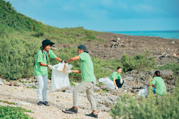 istock Community Volunteer Groups on the Beach 1403303290