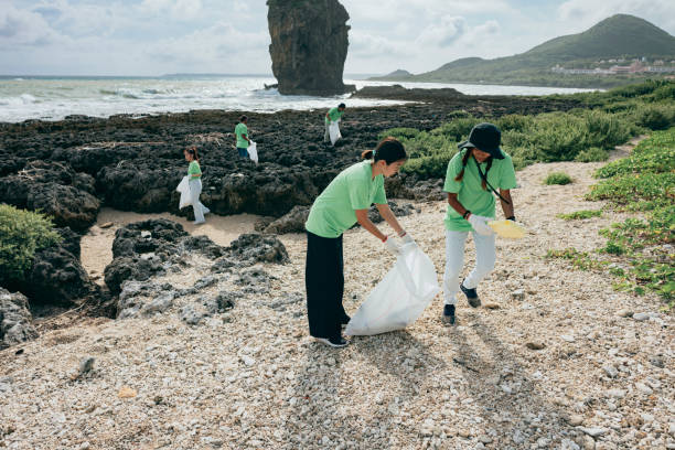 istock Community Volunteer Groups on the Beach 1403303481