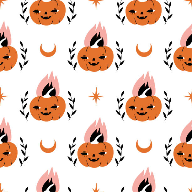 illustrations, cliparts, dessins animés et icônes de ðμñð°ññ - halloween pumpkin jack olantern industry