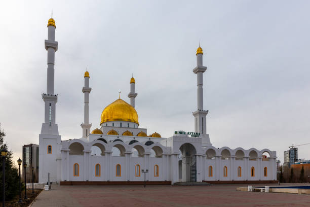 istock Nur Astana Mosque (Nur Astana Meshiti) in Nur Sultan, Kazakhstan 1403317855