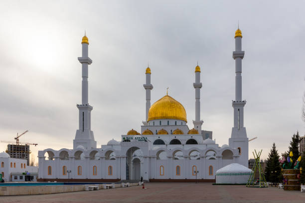 istock Nur Astana Mosque (Nur Astana Meshiti) in Nur Sultan, Kazakhstan 1403317890