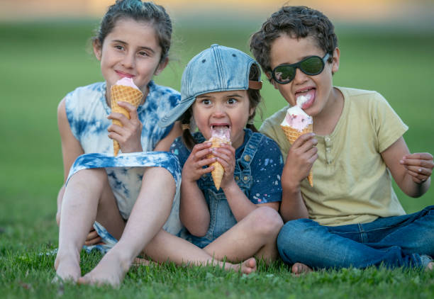 istock Children Enjoying Ice Cream 1403320329
