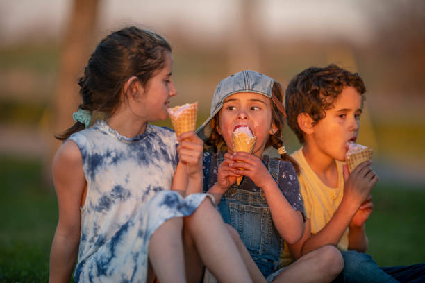 istock Children Enjoying Ice Cream 1403320331