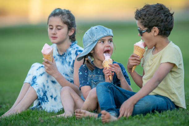 istock Children Enjoying Ice Cream 1403320332