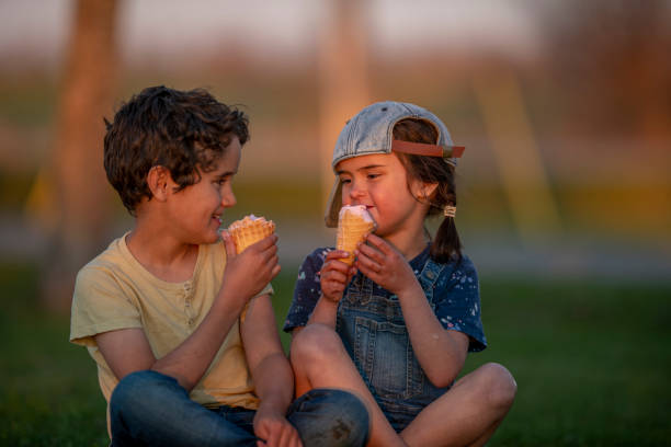 istock Children Enjoying Ice Cream 1403320333