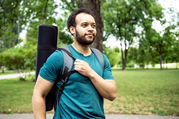 istock Portrait of young athlete man 1403321402