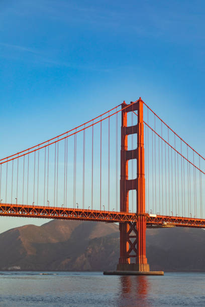 istock golden gate bridge in San Francisco in dawn 1403324272