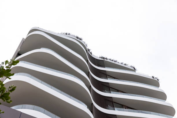 istock New modern apartment building, background with copy space 1403337328