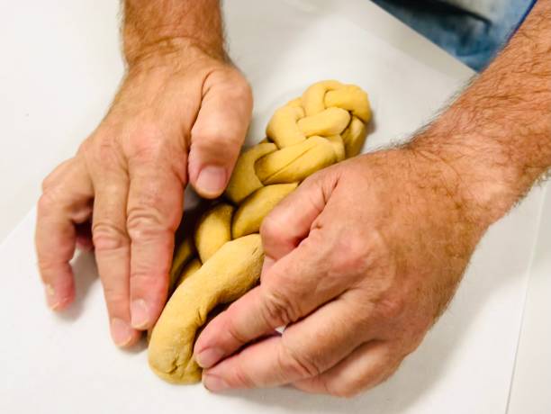 Braiding the Challah