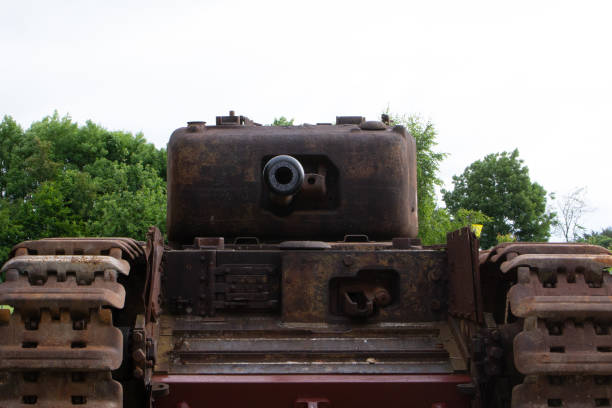 istock The old British WW2 Churchill Tank 1403360642
