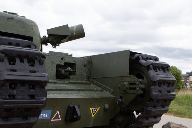 istock The old British WW2 Churchill Tank 1403360652