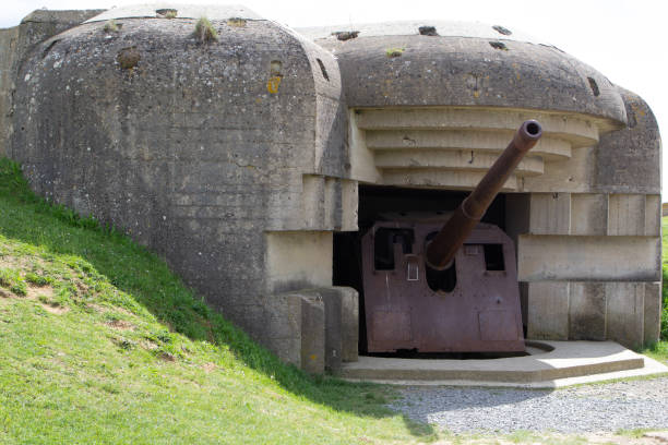 istock The old German WW2 Battery in Normandy 1403360674