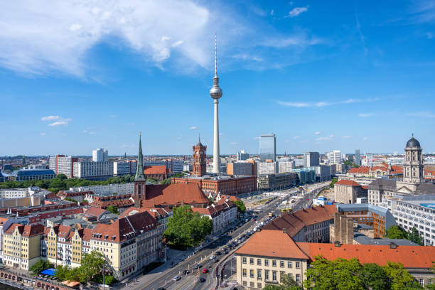 istock Downtown Berlin with the famous TV Tower 1403380265