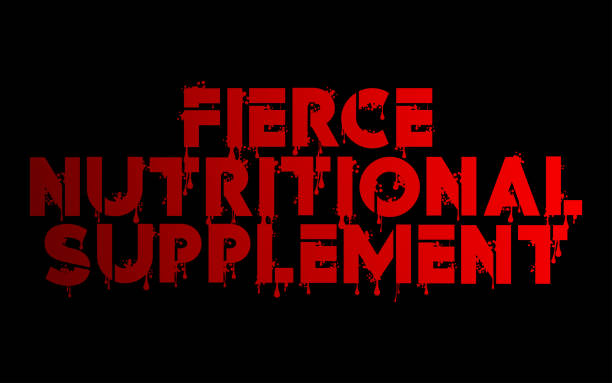 istock Fierce Nutritional Supplement. Graffiti tag. Abstract modern street art decoration performed in urban painting style. 1403381394