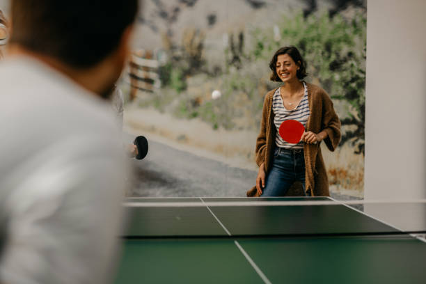 istock Office game room moments 1403386379