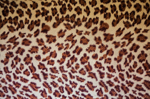 leopard fabric texture