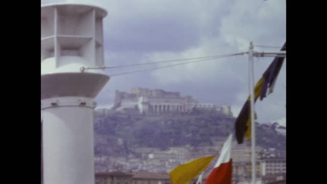 Greece 1965, View over Athens from the Port