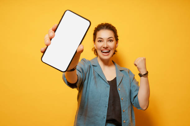 istock woman with smartphone 1403418170