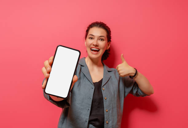 istock woman with smartphone 1403418295