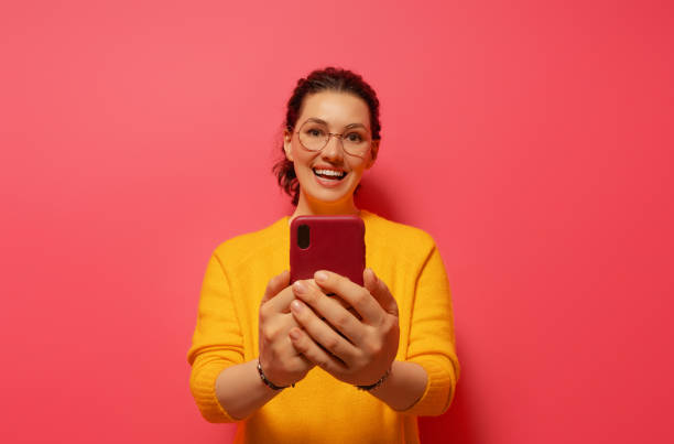 istock woman with smartphone 1403418297