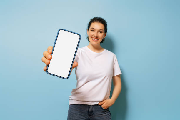 istock woman with smartphone 1403418468