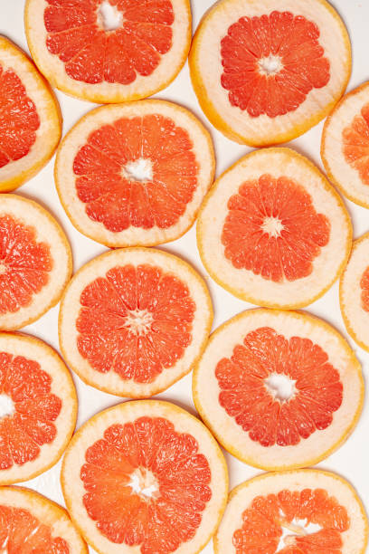 istock slice of fresh grapefruit collection food background 1403419400