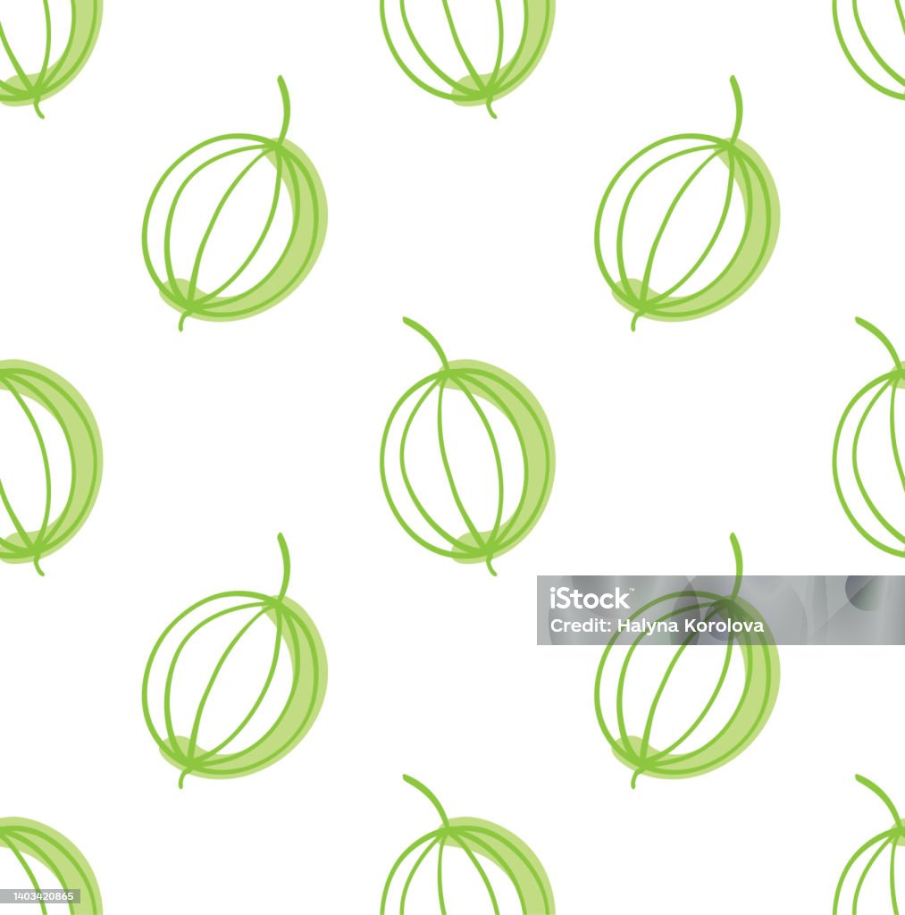 Gooseberry Design Cute Gooseberries Creative Seamless Pattern Vector Illustration Summer ...