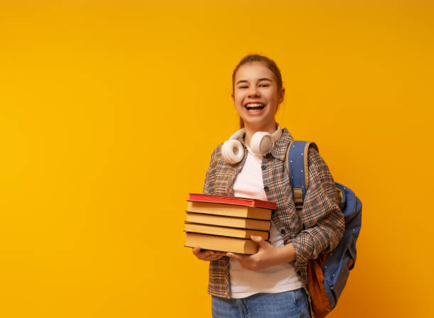 istock girl is ready to back to school 1403421535