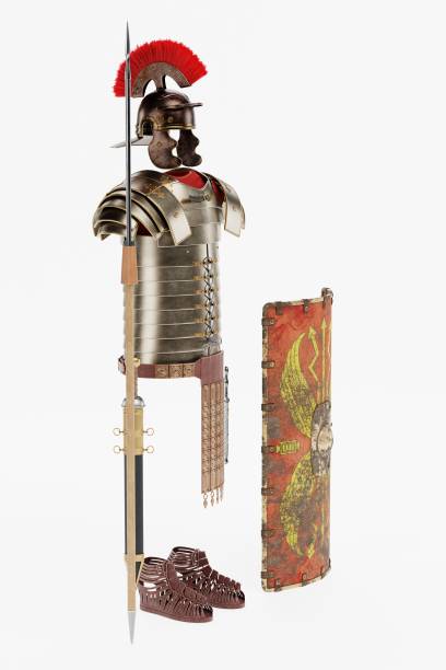 istock Realistic 3D Render of Roman Armor - Full 1403431185