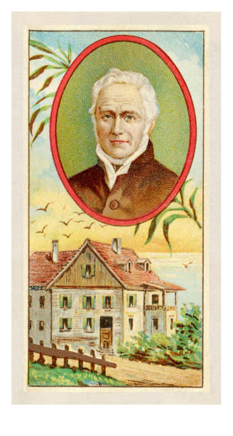 istock German writer Ernst Moritz Arndt portrait art nouveau illustration 1899 1403433967