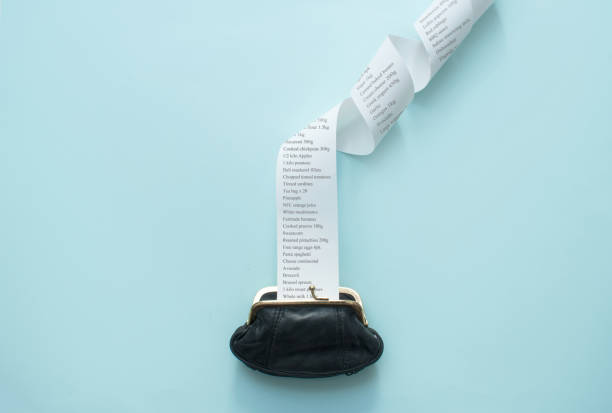 Food grocery price increase concept