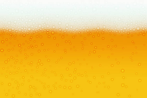 泡とラガービールの背景 - drink alcohol backgrounds pouring点のイラスト素材／クリップアート素材／マンガ素材／アイコン素材