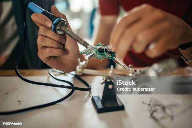 I Will Teach You Stock Photo - Download Image Now - Vocational Education, Close-up, STEM - Topic