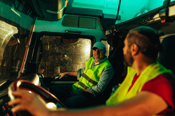 istock Truckers ready for a nigh drive 1403446957