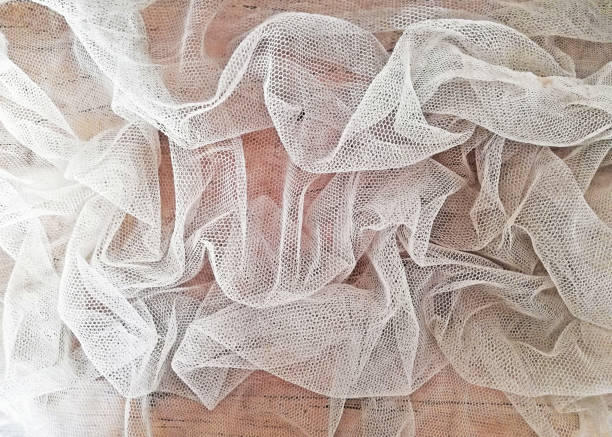 istock Net cloth in close up,placed on the table 1403450428