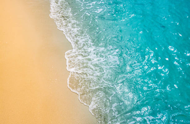 istock sea ​​water and beach sand background 1403462751